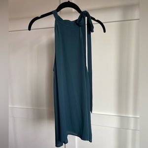 LOFT tie neck racer back tank
